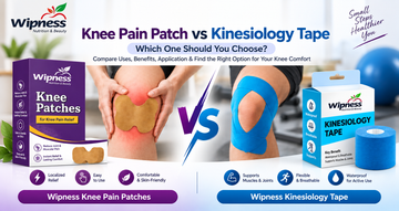 Knee Pain Patch vs Kinesiology Tape: Which One Should You Choose?
