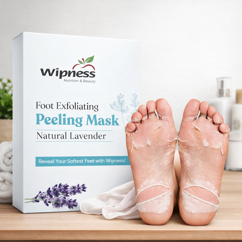 100% Natural Foot Peeling Mask Baby Soft Feet, Removes Dead Skin & Calluses