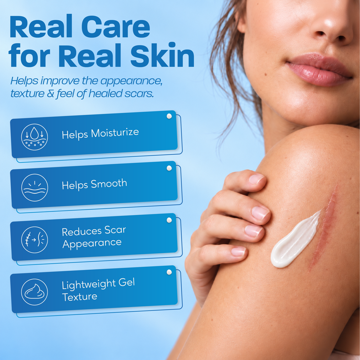 Silicone Scar Remover Gel Cream