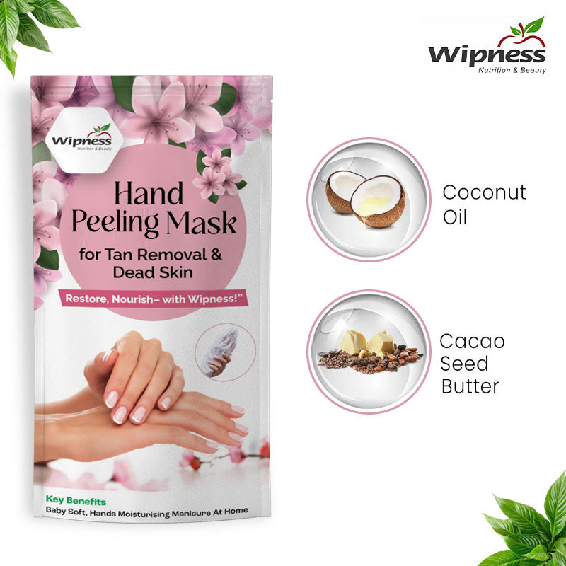 100% Natural Hand Peeling Mask for Men & Women - Pack of 1