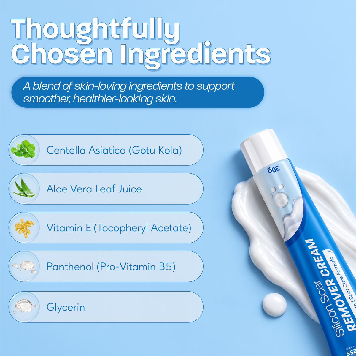 Silicone Scar Remover Gel Cream
