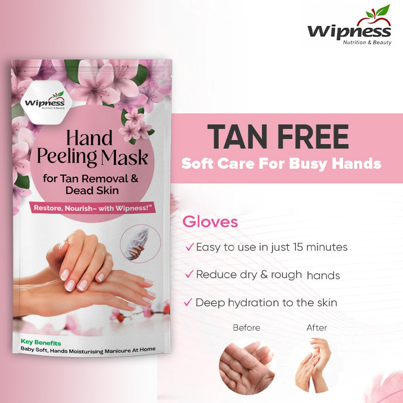 100% Natural Hand Peeling Mask for Men & Women - Pack of 1