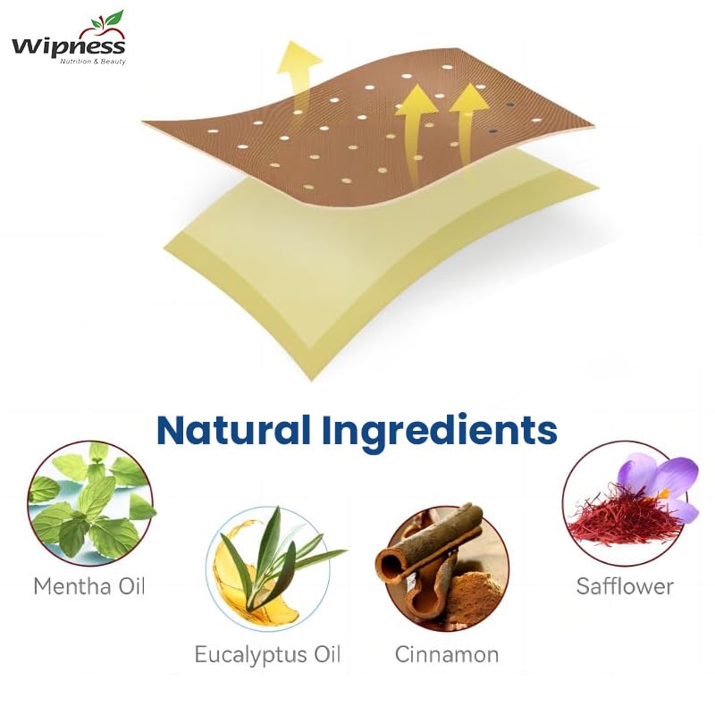 Wipness Natural Muscle & Joint Pain Relief Patches