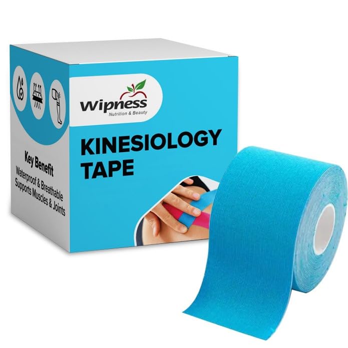 Wipness Kinesiology Tape – 5m Waterproof & Breathable Sports Tape