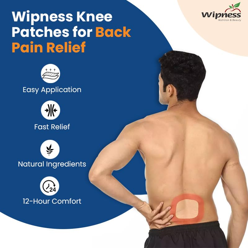 Wipness Natural Muscle & Joint Pain Relief Patches