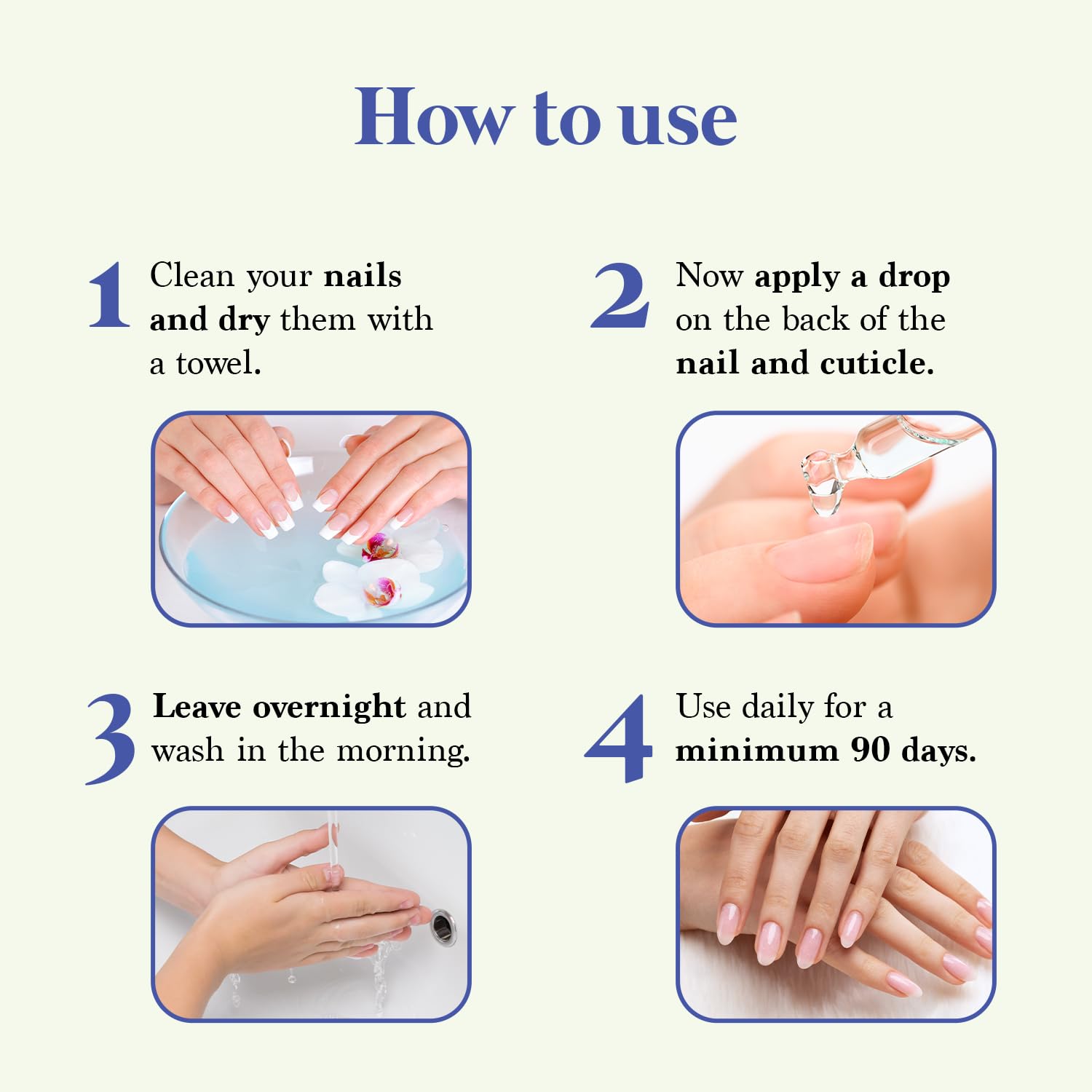 Wipness Nail Repair Serum – Aloe Vera, Vitamin E & Neem Extract