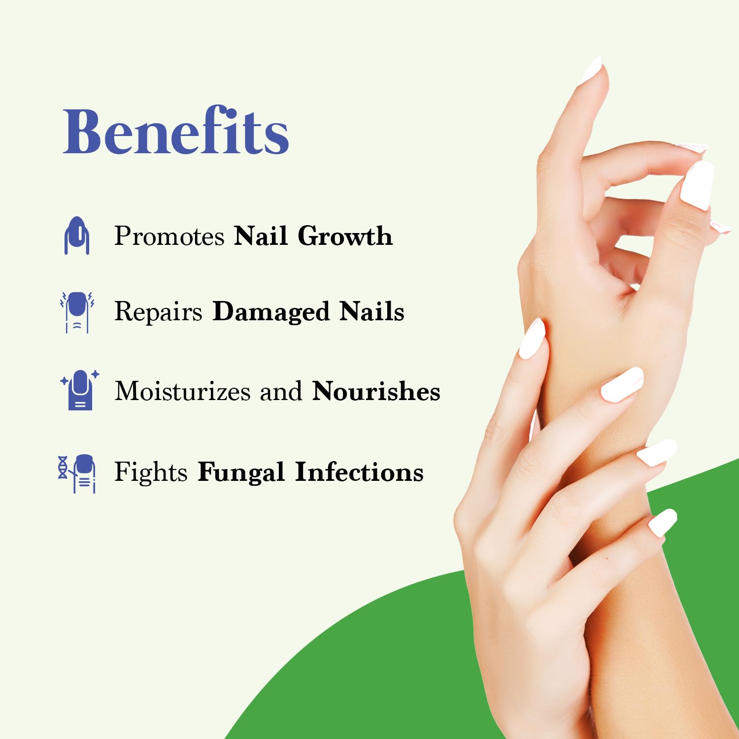 Wipness Nail Repair Serum – Aloe Vera, Vitamin E & Neem Extract