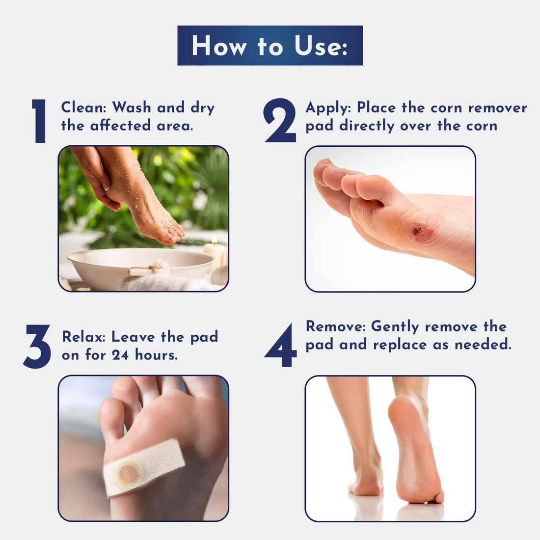 Wipness Corn Natural Removal Plaster – 20 Strips