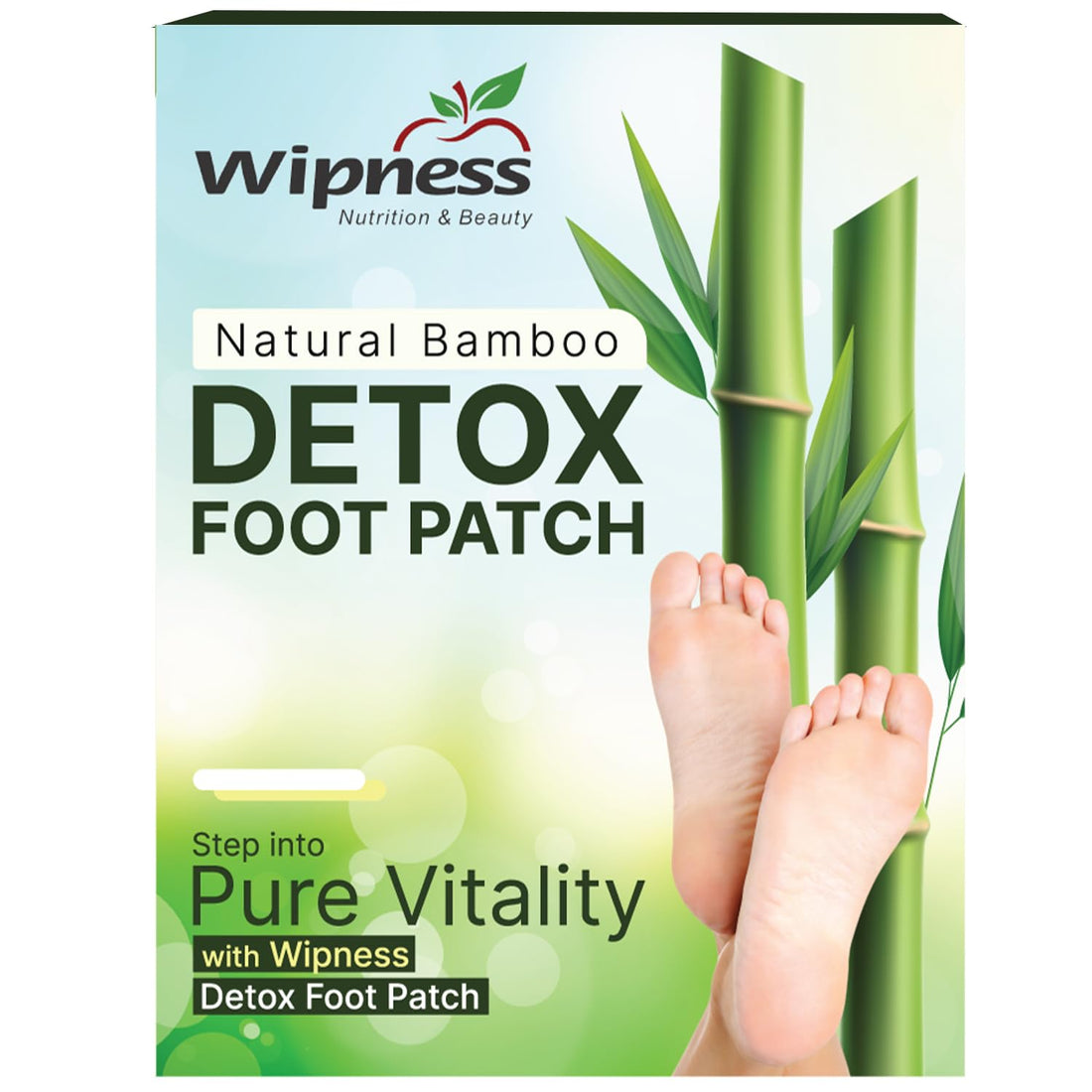 Wipness Natural Foot Detox Patches – Stress Relief & Sleep 10 Patches