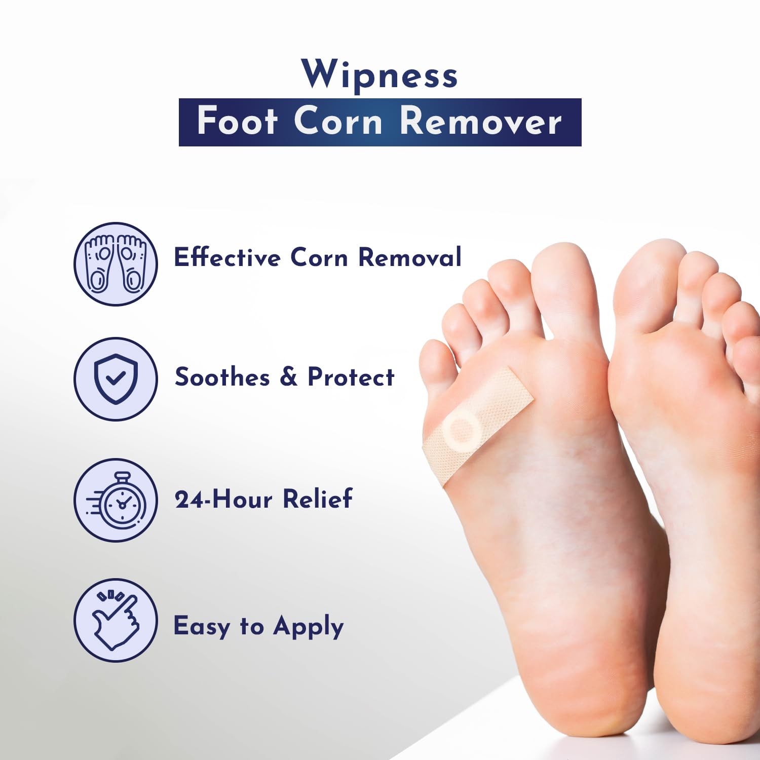 Wipness Corn Natural Removal Plaster – 20 Strips