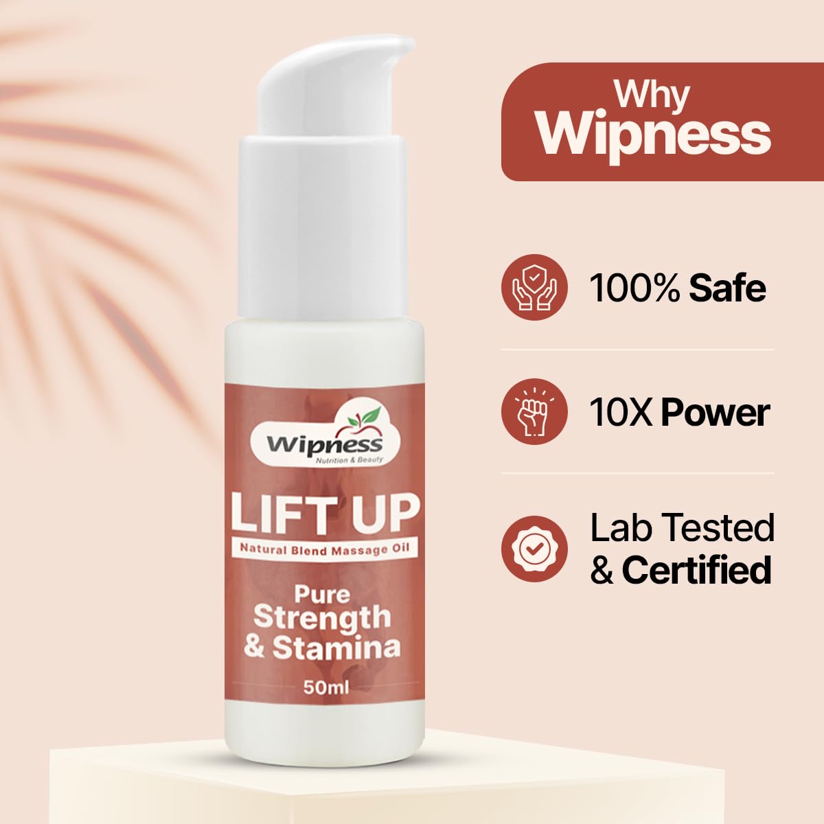 100% Natural Lift Up Oil for Men -50ML