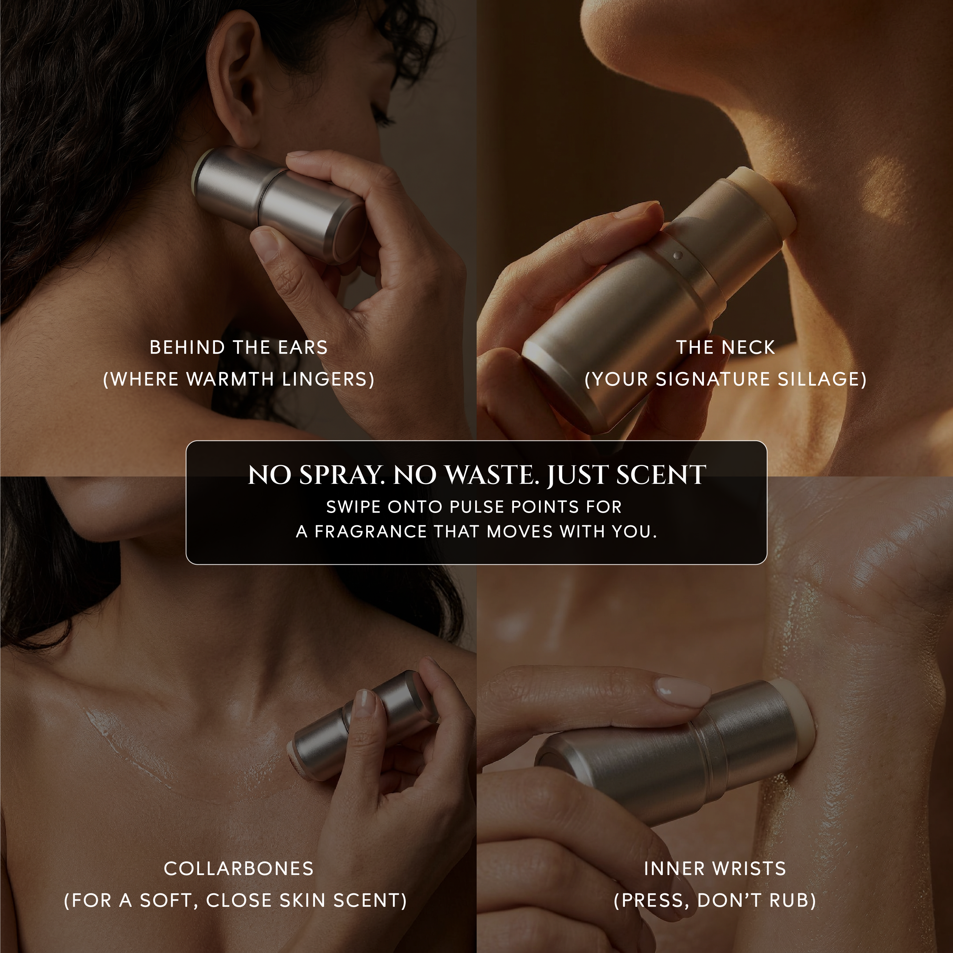Wipness Rose Vanilla Solid Perfume – Long-Lasting Pocket Fragrance for Everyday Use