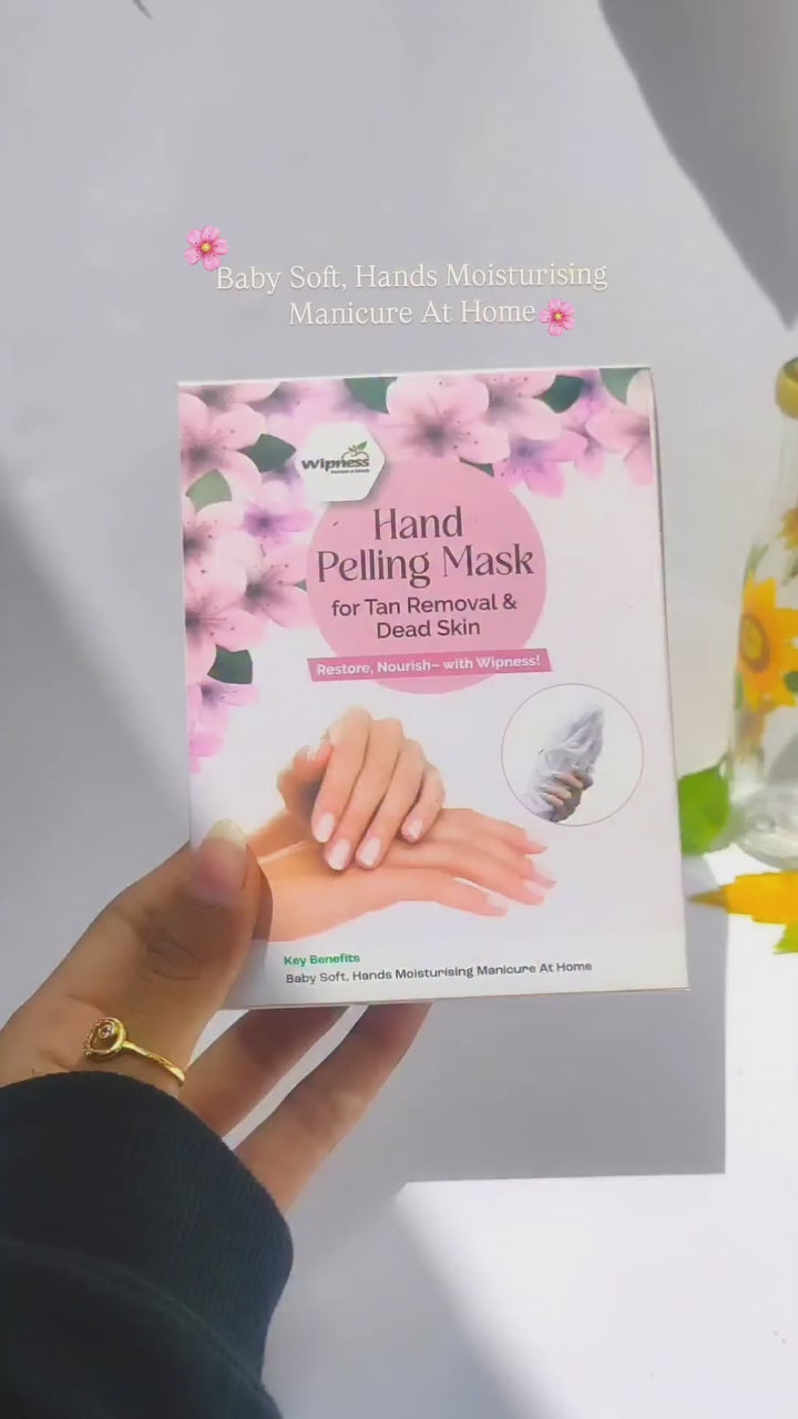 100% Natural Hand Peeling Mask for Men & Women - Pack of 1