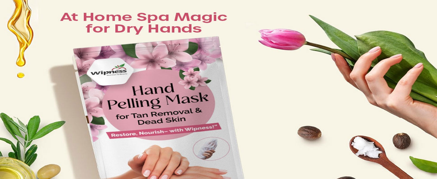 100% Natural Hand Peeling Mask for Men & Women - Pack of 1