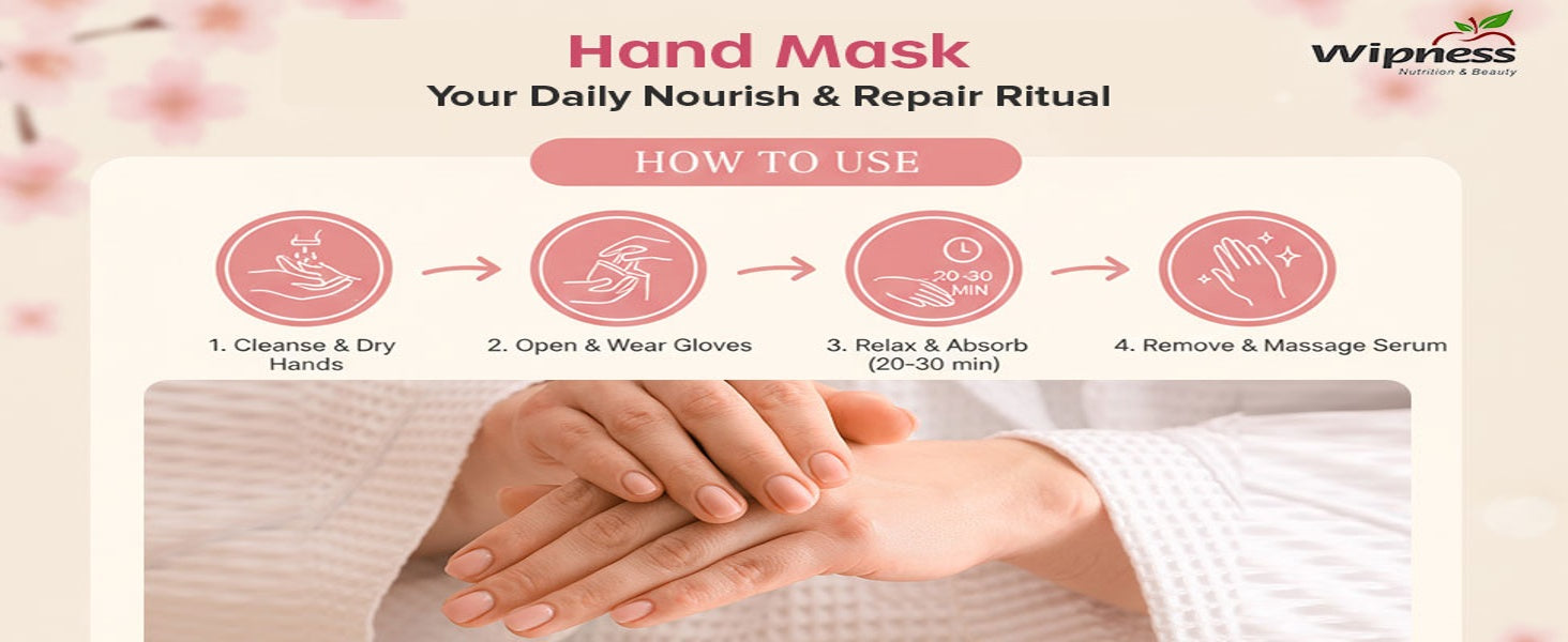 100% Natural Hand Peeling Mask for Men & Women - Pack of 1